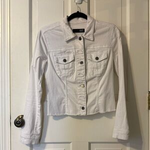 Kut from the Kloth Ivory Jean Jacket